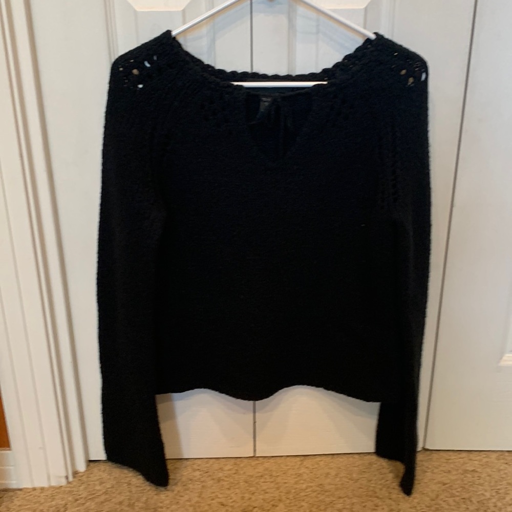 Black Express sweater. Womens size M